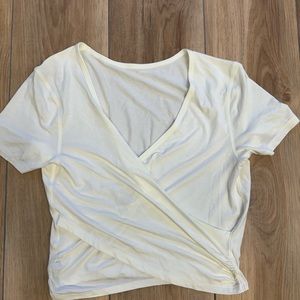 Lululemon cropped yoga top